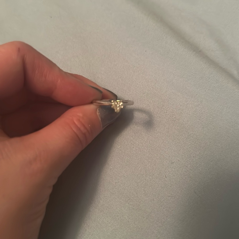 Heart Shaped Diamond Ring